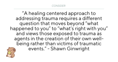 Quote about Healing-Centered Facilitation
