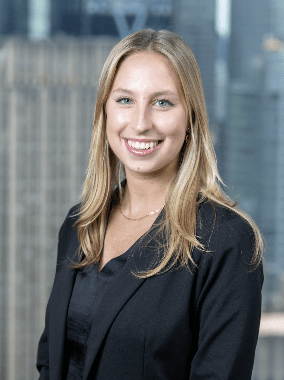 woman smiling into camera
