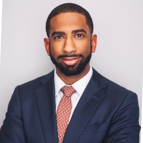 Man looking at camera