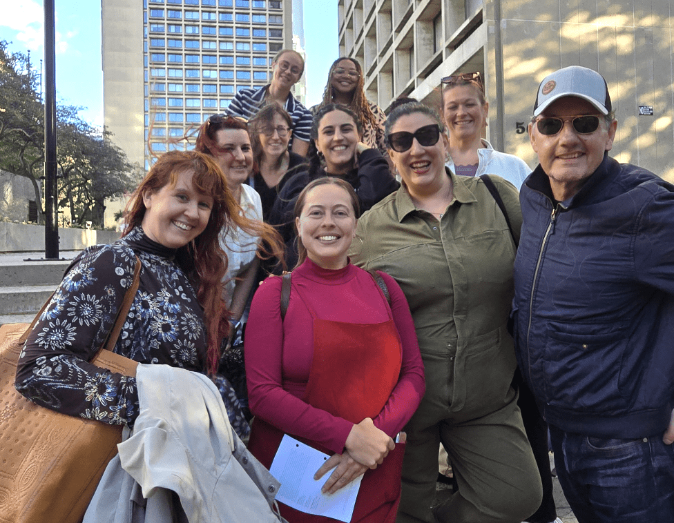 Group picture of community word project staff